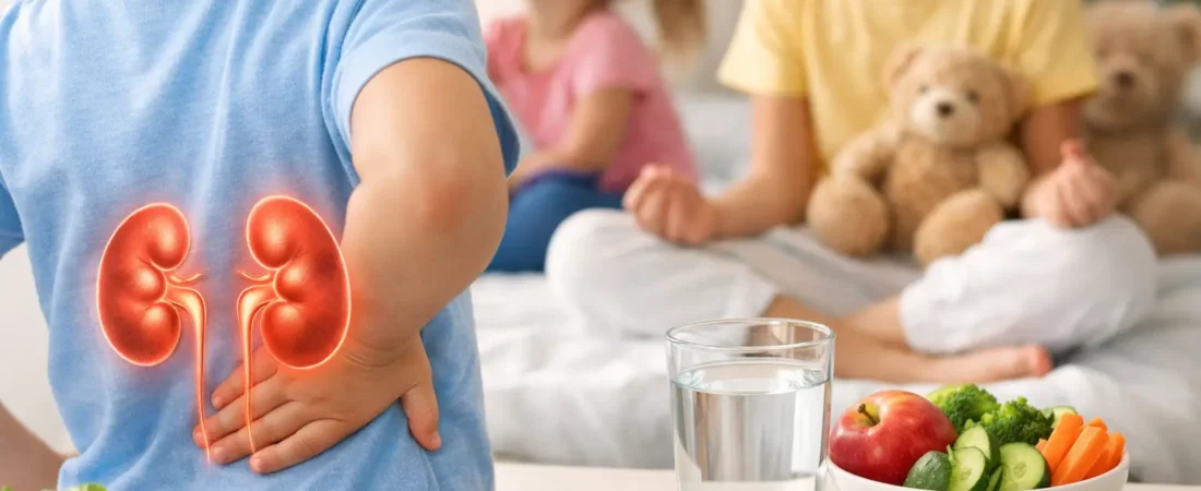8 mejores hábitos para cuidar riñones infantiles