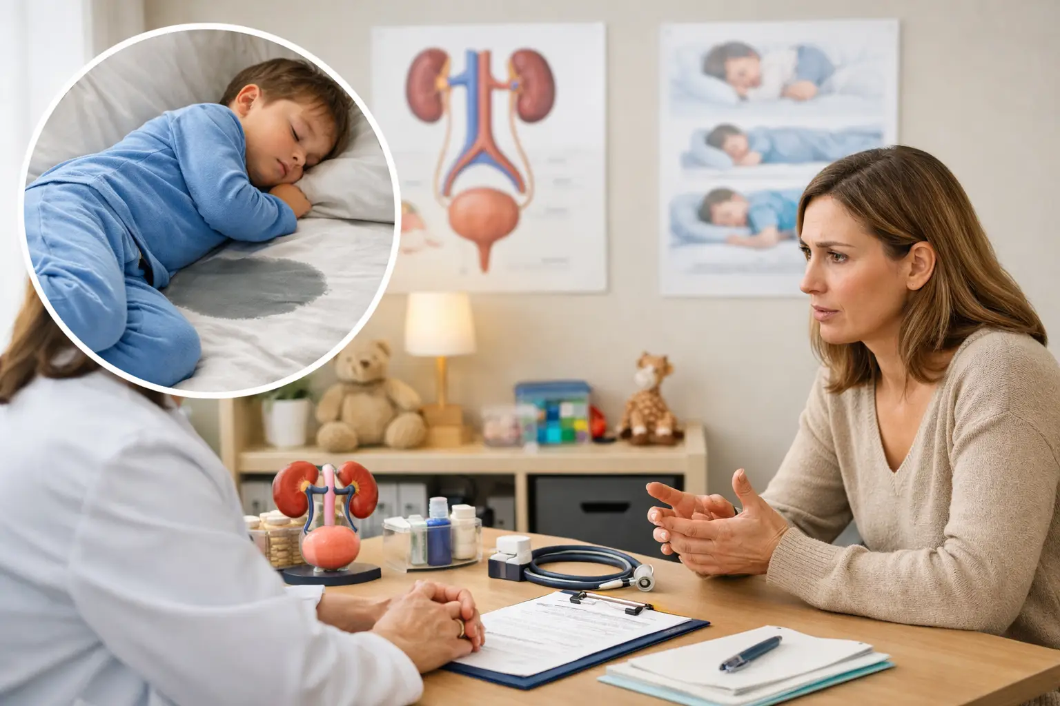 Enuresis infantil: cuándo consultar