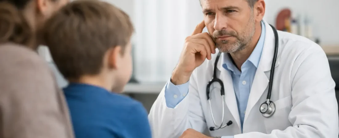 Hematuria en niños: cuándo preocuparse