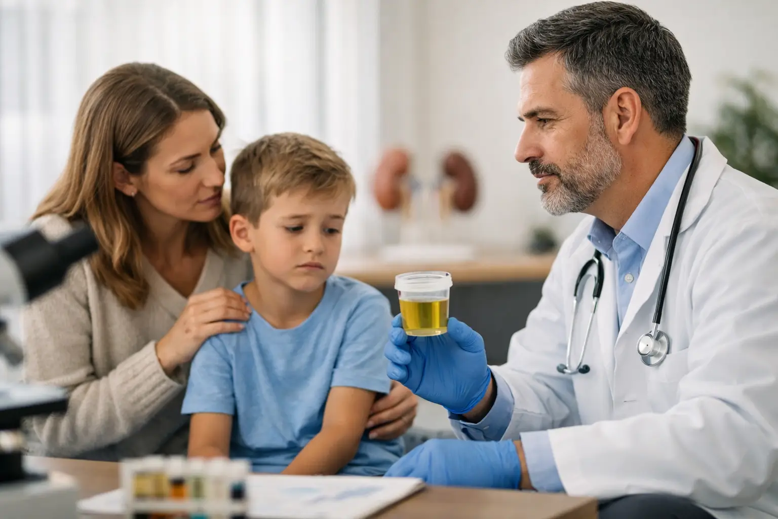 Proteinuria en niños: causas y cuándo alarmarse