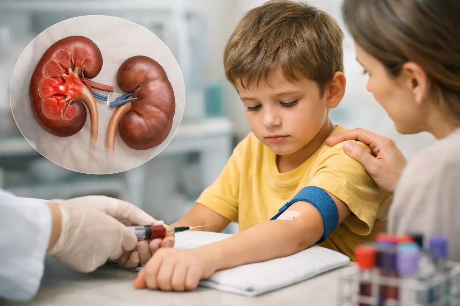 Qué significa creatinina alta infantil