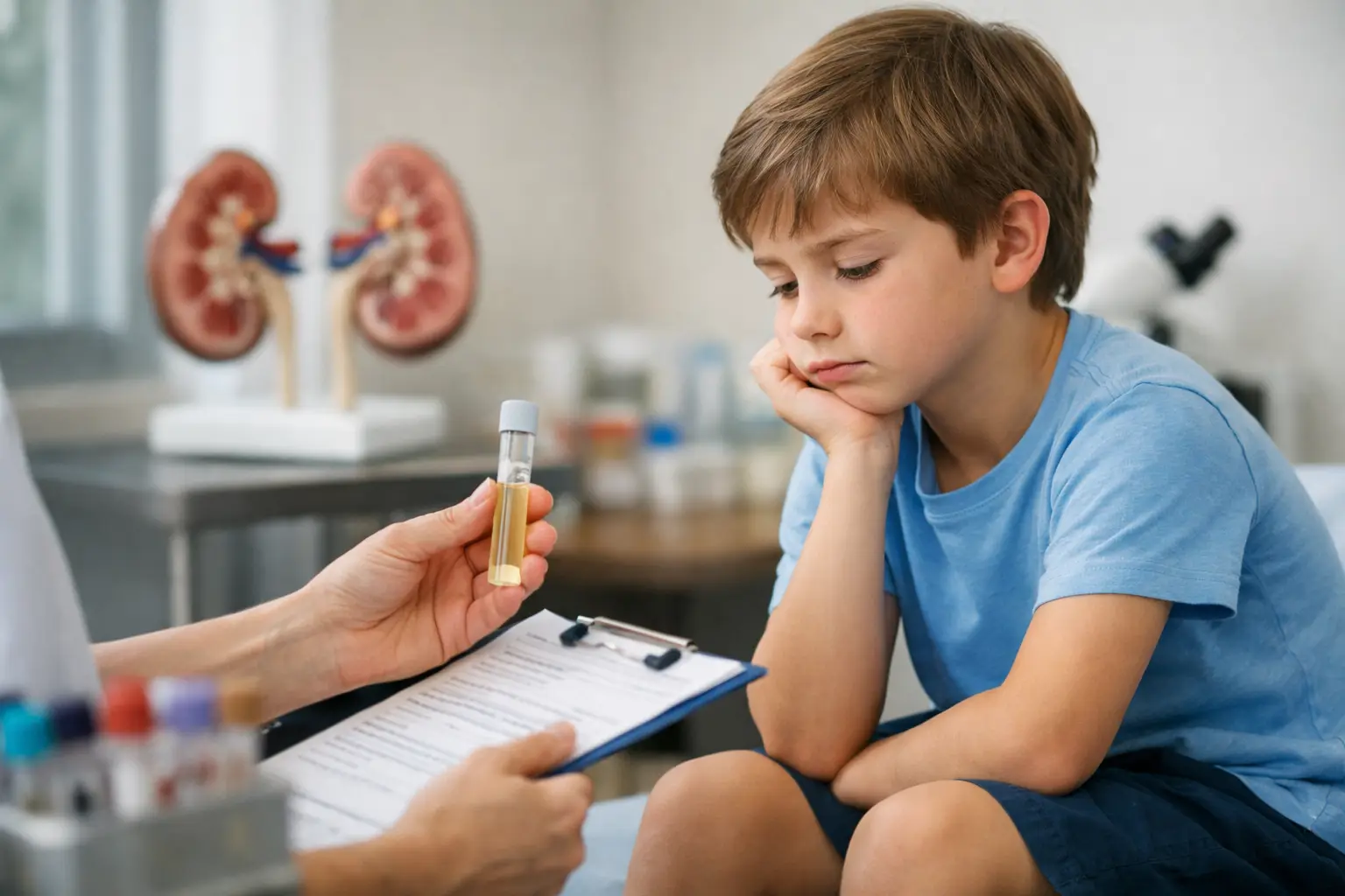 Mi hijo tiene la creatinina baja, ¿es normal?