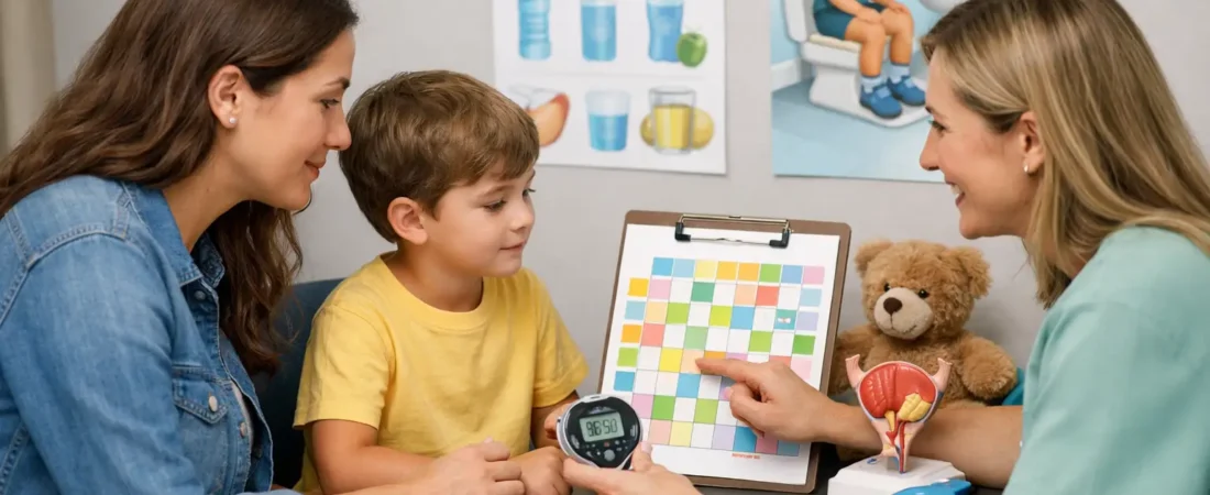 Micción disfuncional en niños: tratamiento
