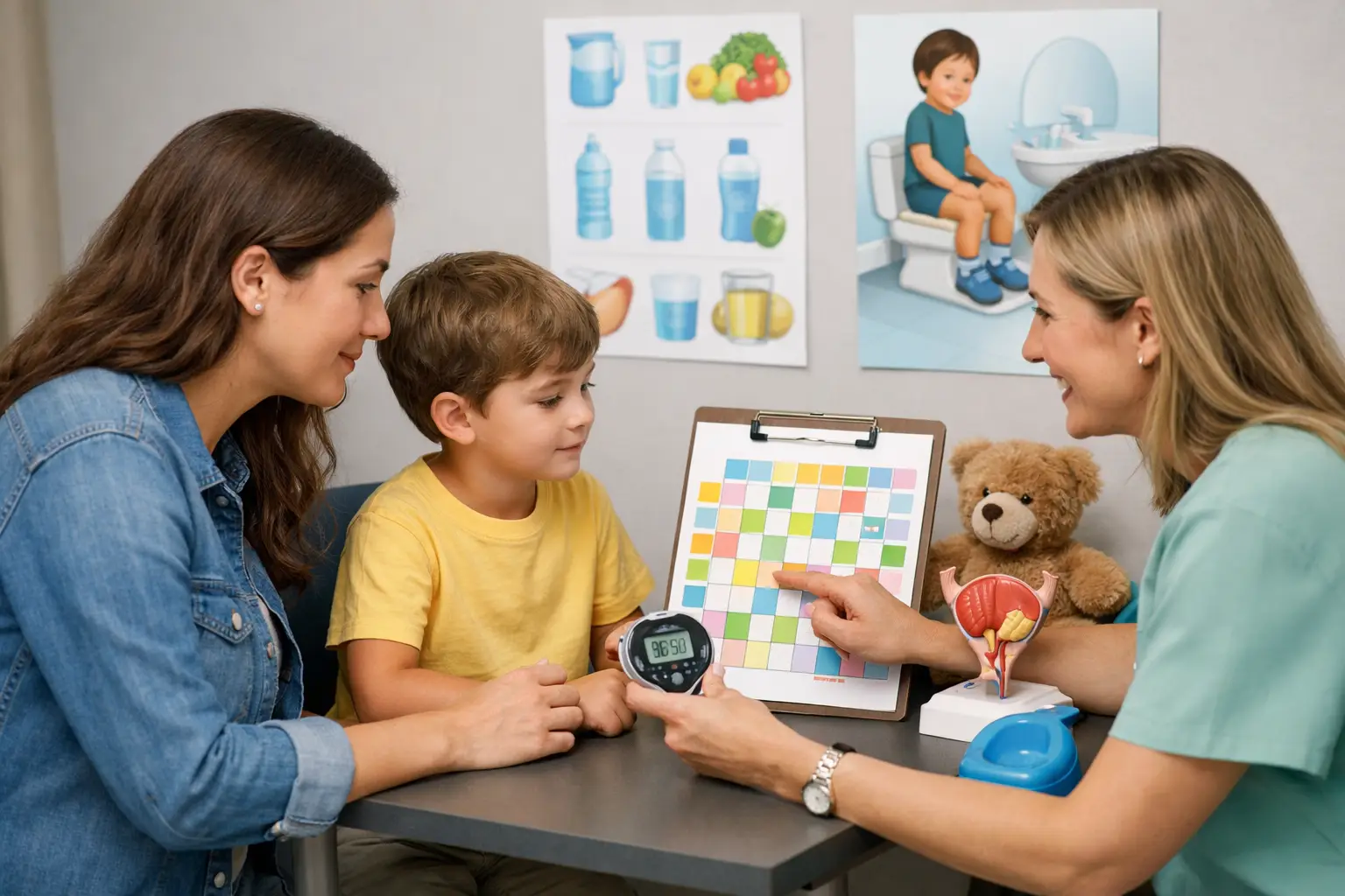 Micción disfuncional en niños: tratamiento