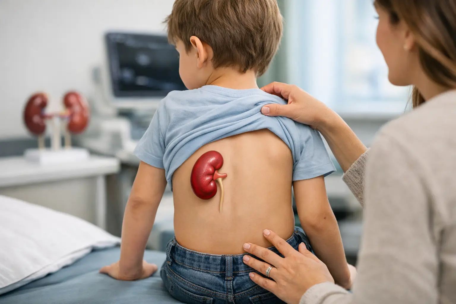 Niño con riñón único congénito: qué esperar