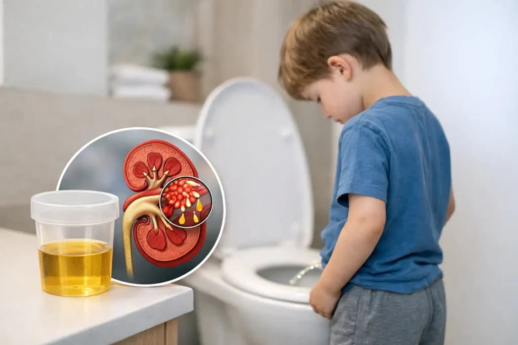 Qué significa la proteinuria aislada infantil