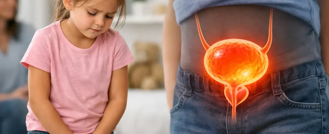Vejiga hiperactiva infantil: causas frecuentes