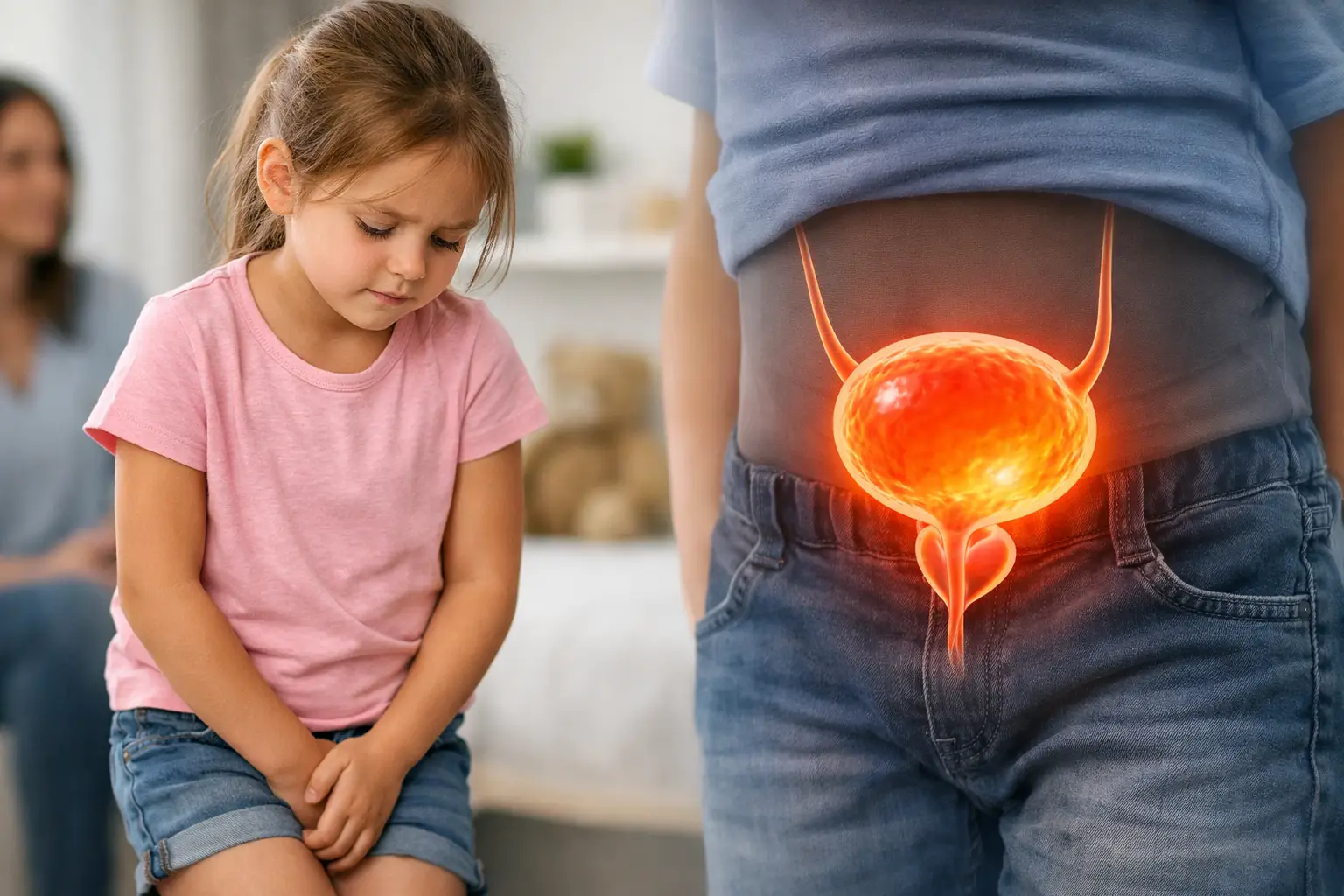 Vejiga hiperactiva infantil: causas frecuentes