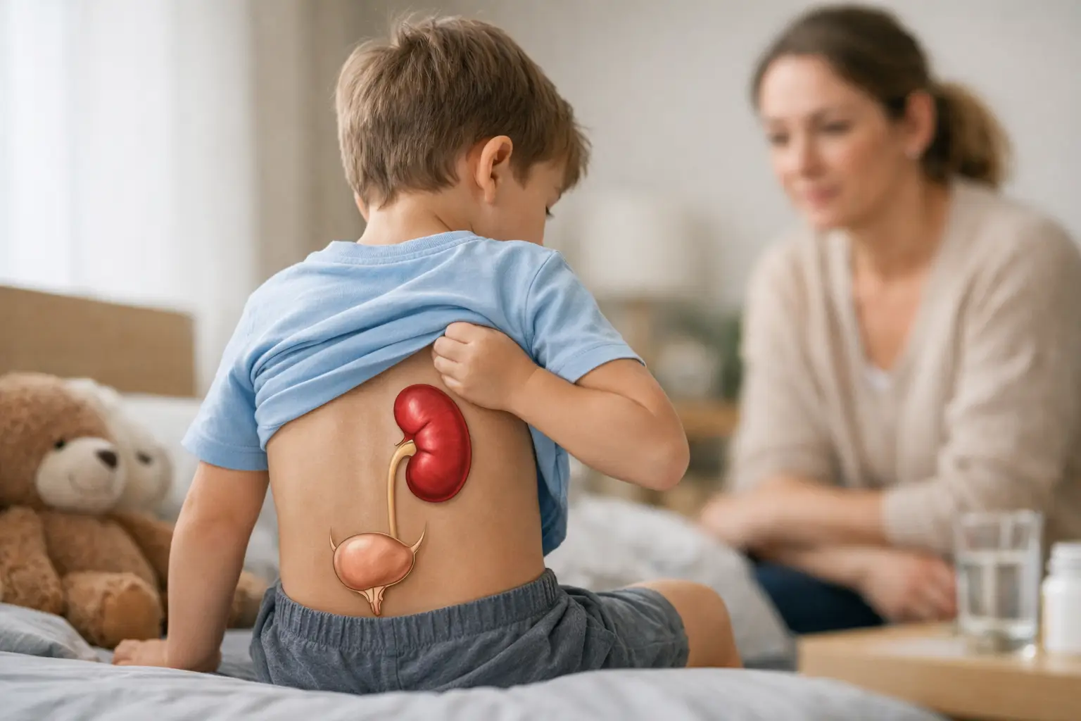Cómo cuidar a un niño monorreno en casa