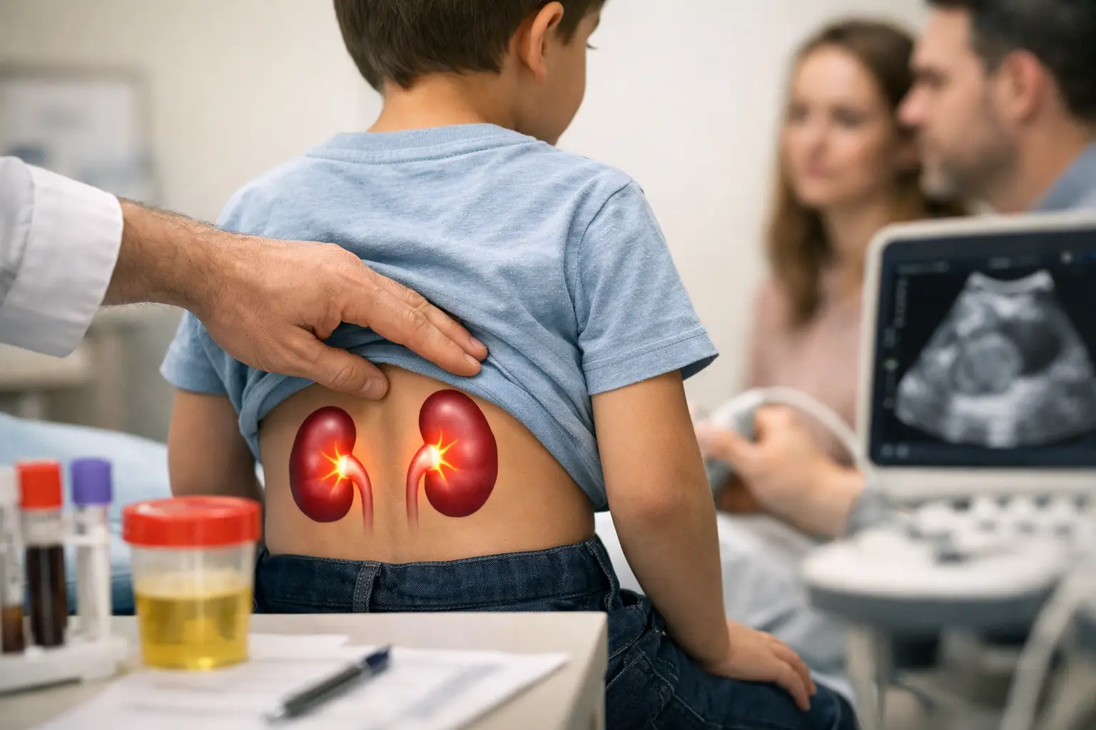 Exámenes clave en nefrología pediátrica