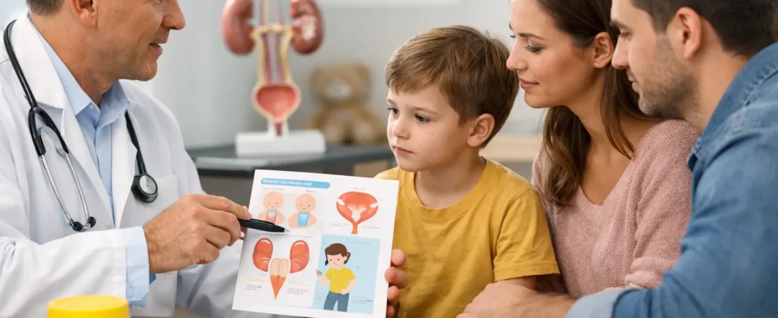 Guía de hematuria pediátrica para familias