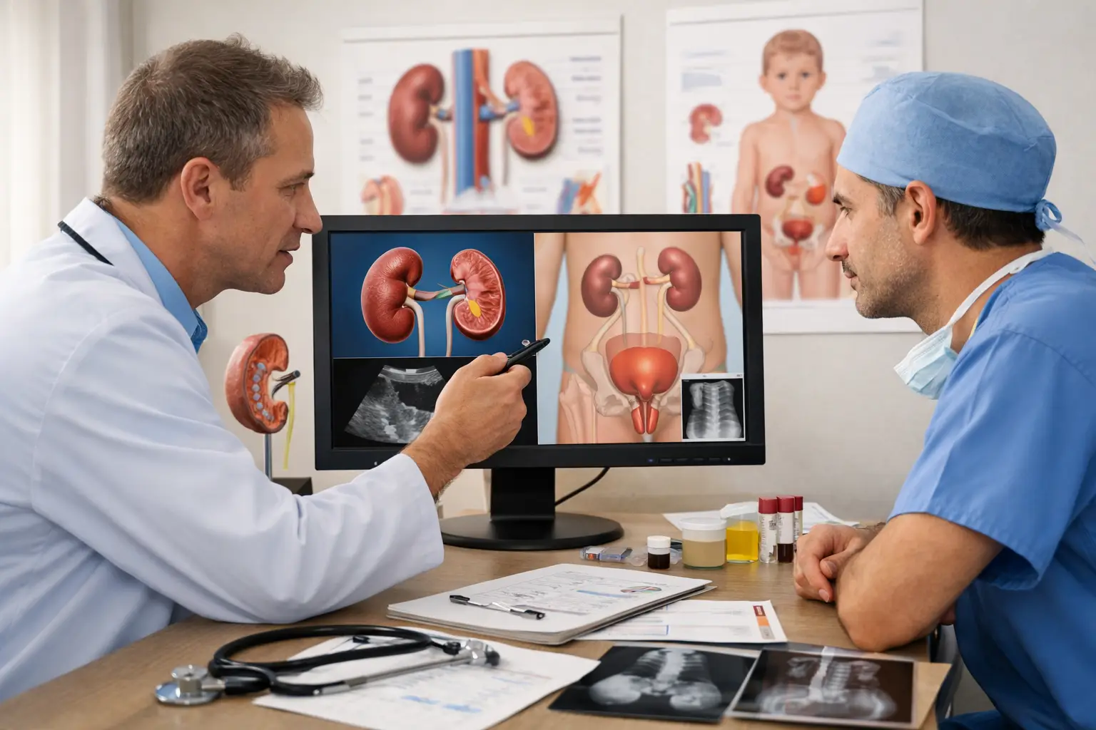 Nefrología pediátrica versus urología en niños