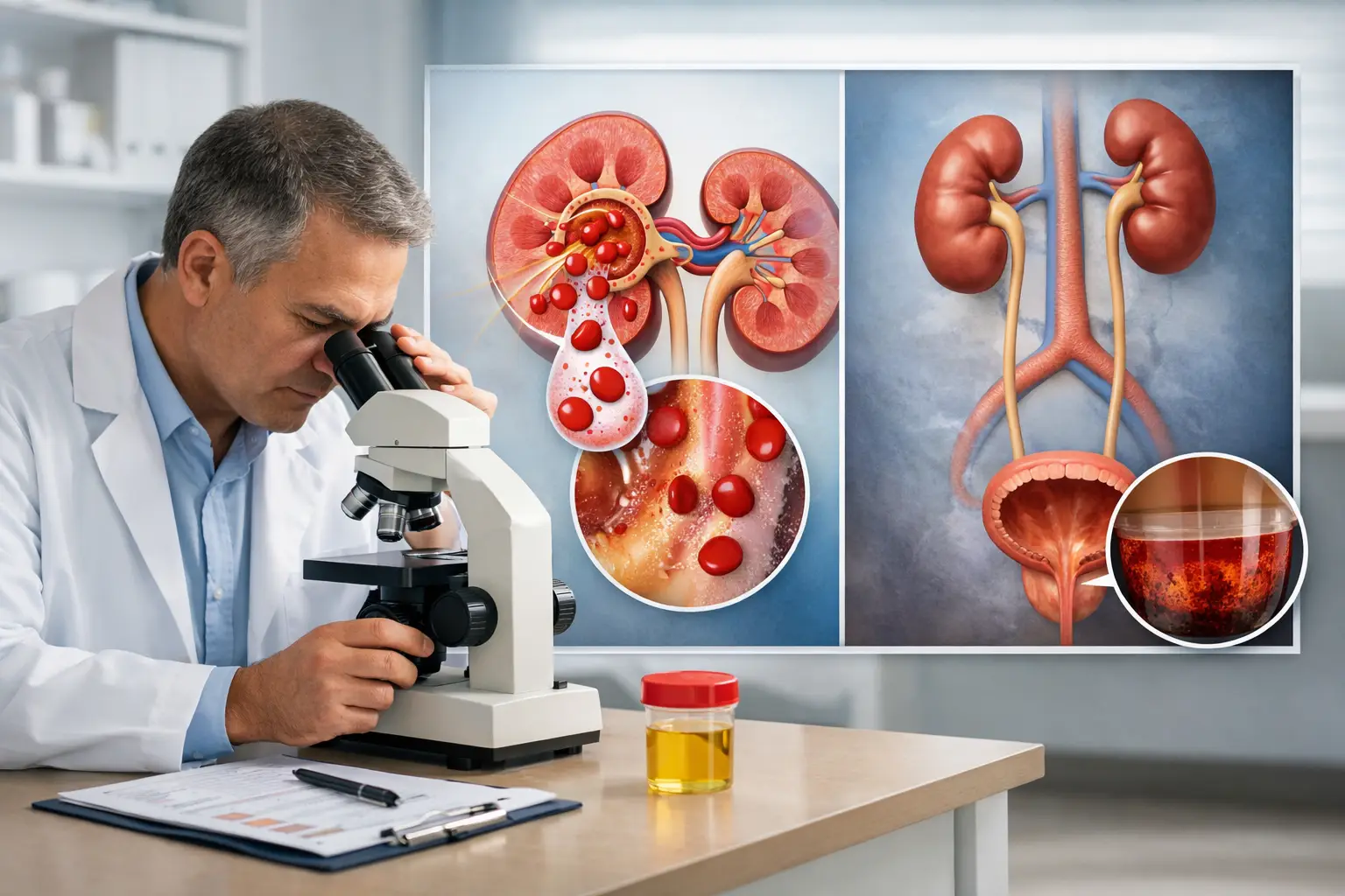 Hematuria glomerular frente a no glomerular